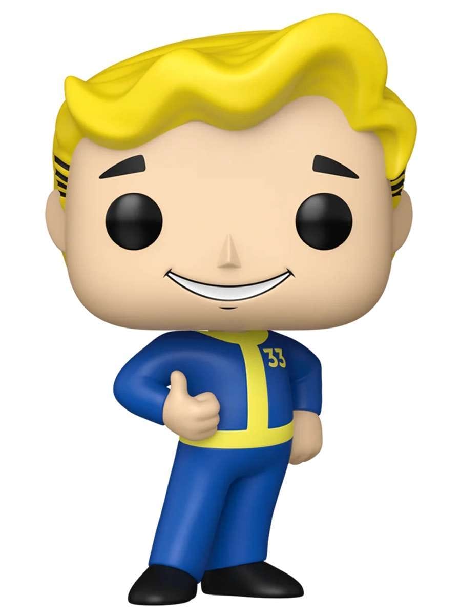 картинка Фигурка Funko POP! TV Fallout Vault Boy w/(Cooper Howard) Chase (1767) 87075 магазин Одежда+ являющийся официальным дистрибьютором в России 