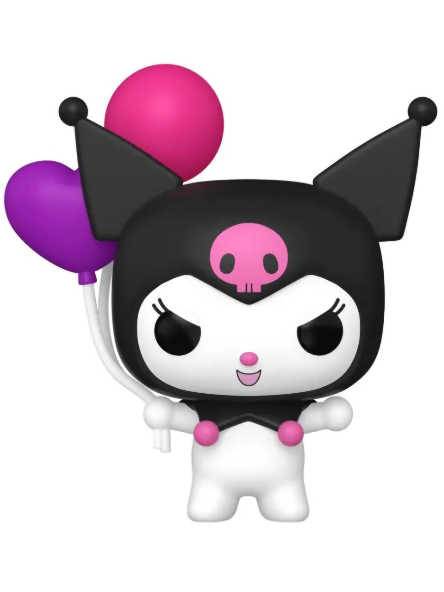 картинка Фигурка Funko POP! Kuromi Kuromi with Balloons (Exc) (85) 77395 магазин Одежда+ являющийся официальным дистрибьютором в России 