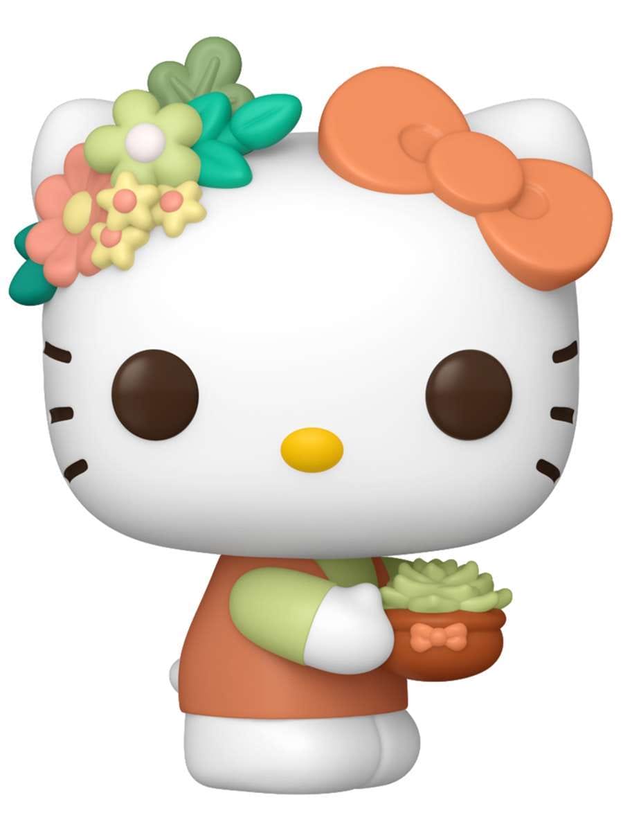 картинка Фигурка Funko POP! Hello Kitty Hello Kitty with Plants SS (Exc) (148) 92042 магазин Одежда+ являющийся официальным дистрибьютором в России 