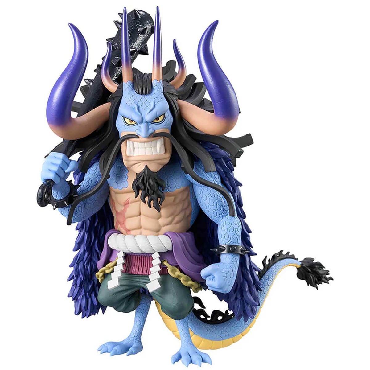 картинка Фигурка аниме Ван Пис One Piece Mega World Кайдо Kaido 13см 85925 магазин Одежда+ являющийся официальным дистрибьютором в России 