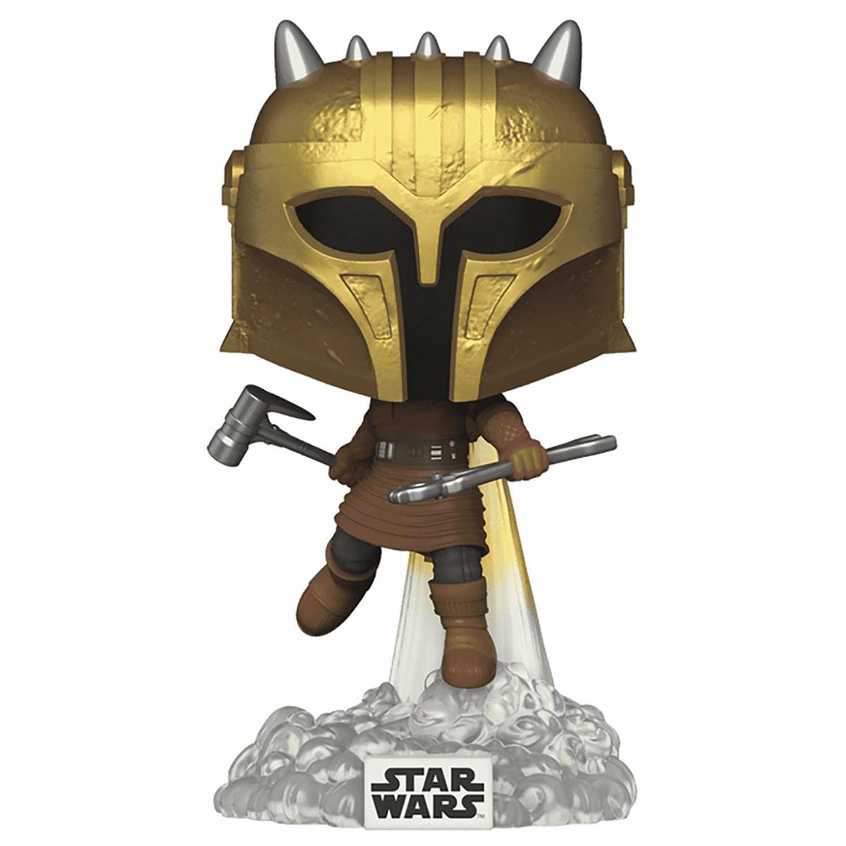 картинка Фигурка Funko POP! Bobble Star Wars Mandalorian S10 The Armorer w/Jetpack (Exc) (717) 82112 магазин Одежда+ являющийся официальным дистрибьютором в России 