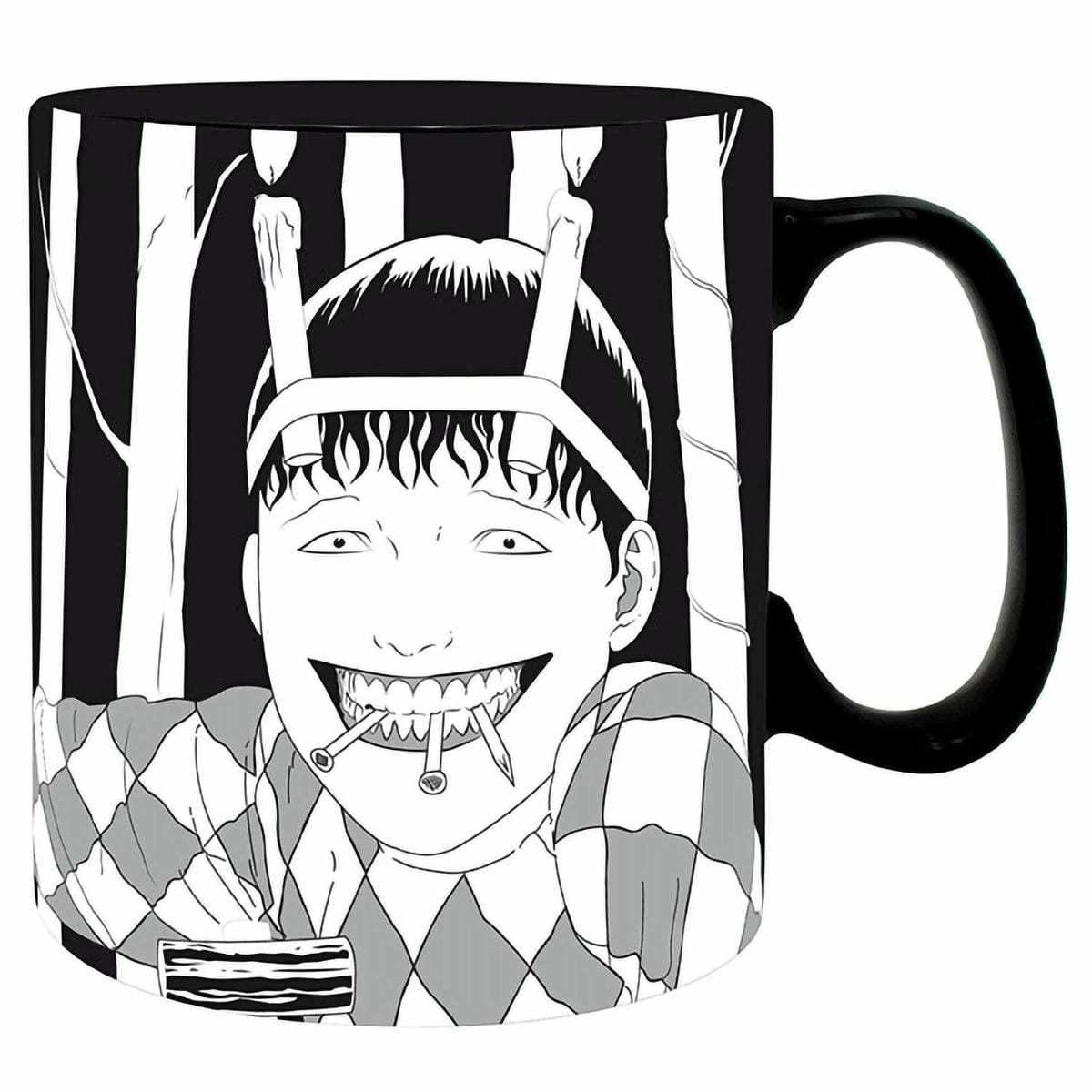 картинка Кружка Junji Ito Souichi's Curse 460 мл ABYMUGA070 магазин Одежда+ являющийся официальным дистрибьютором в России 