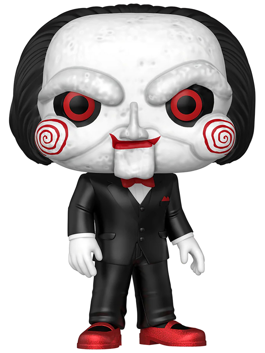 картинка Фигурка Funko POP! Movies Saw Billy The Puppet 10" (1821) 86447 магазин Одежда+ являющийся официальным дистрибьютором в России 