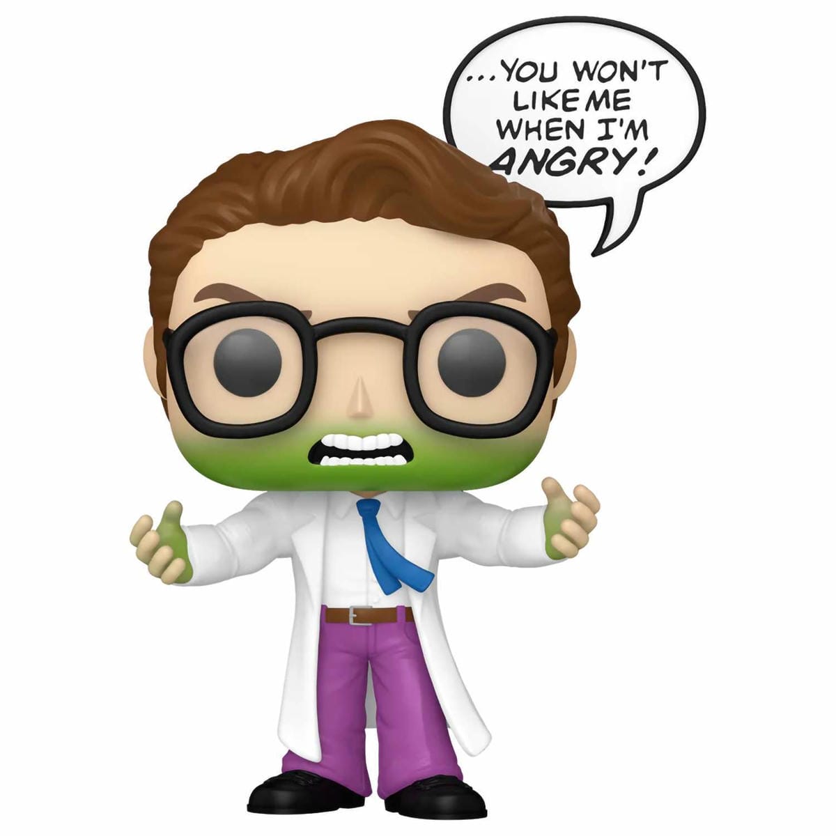 картинка Фигурка Funko POP! Bobble Marvel Comics Bruce Banner (Don't Make me Angry) (1417) 82766 магазин Одежда+ являющийся официальным дистрибьютором в России 
