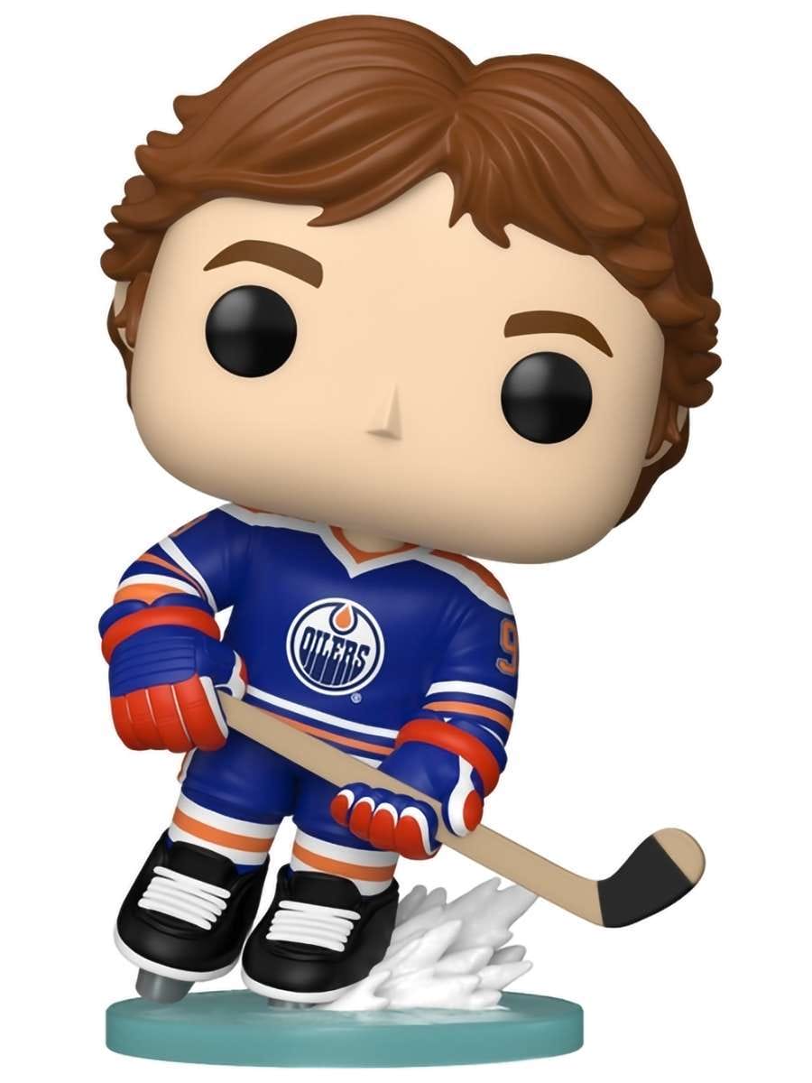 картинка Фигурка Funko POP! NHL Oilers Wayne Gretzky (Rookie) (97) 86340 магазин Одежда+ являющийся официальным дистрибьютором в России 