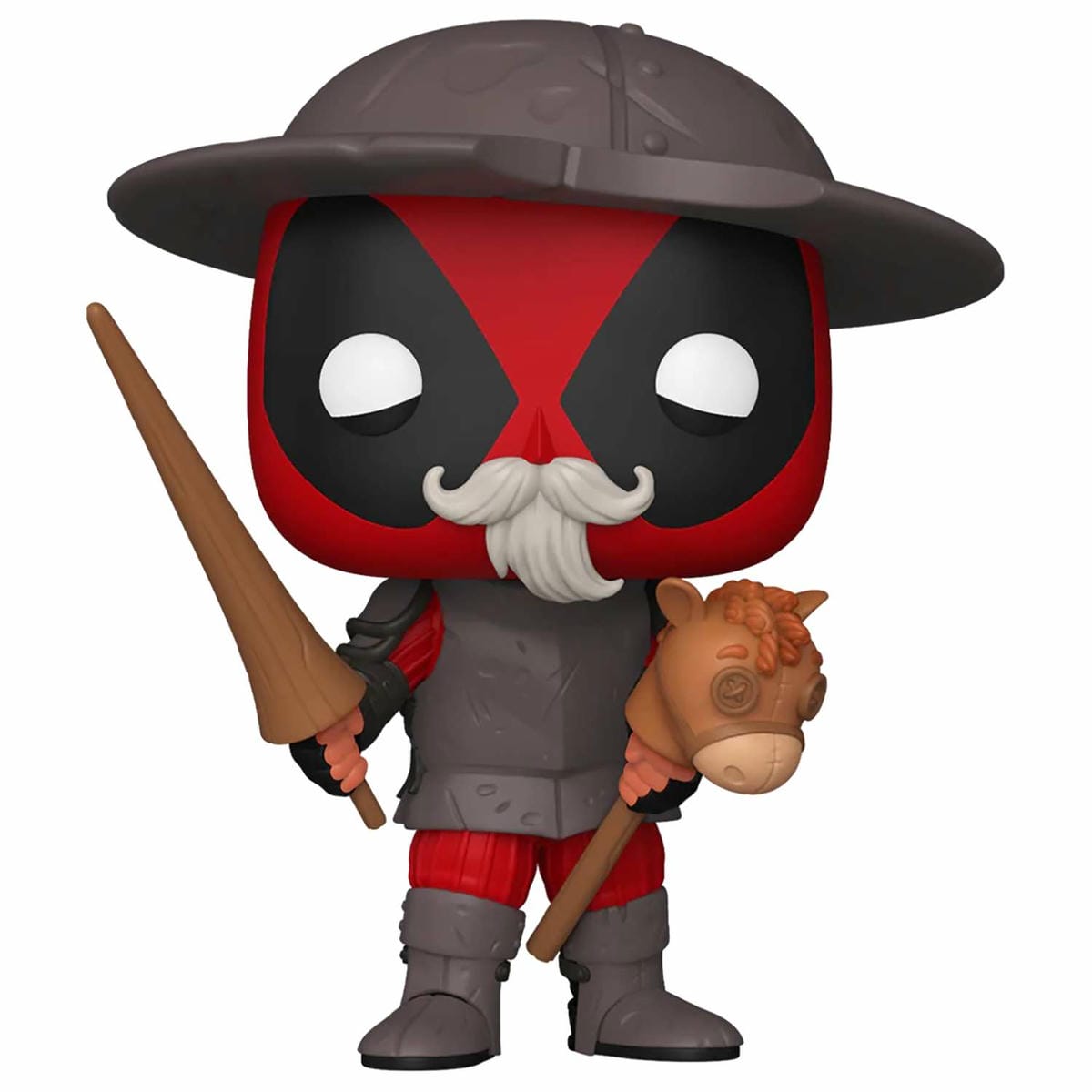 картинка Фигурка Funko POP! Plus Bobble Marvel Deadpool Lit Cls Deadpool As Don Quixote (1492) 83985 магазин Одежда+ являющийся официальным дистрибьютором в России 