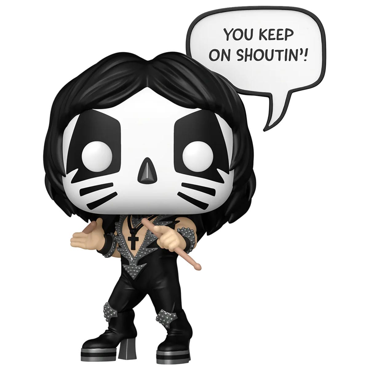 картинка Фигурка Funko POP! Rocks KISS The Catman (R&R All Night) (474) 84123 магазин Одежда+ являющийся официальным дистрибьютором в России 