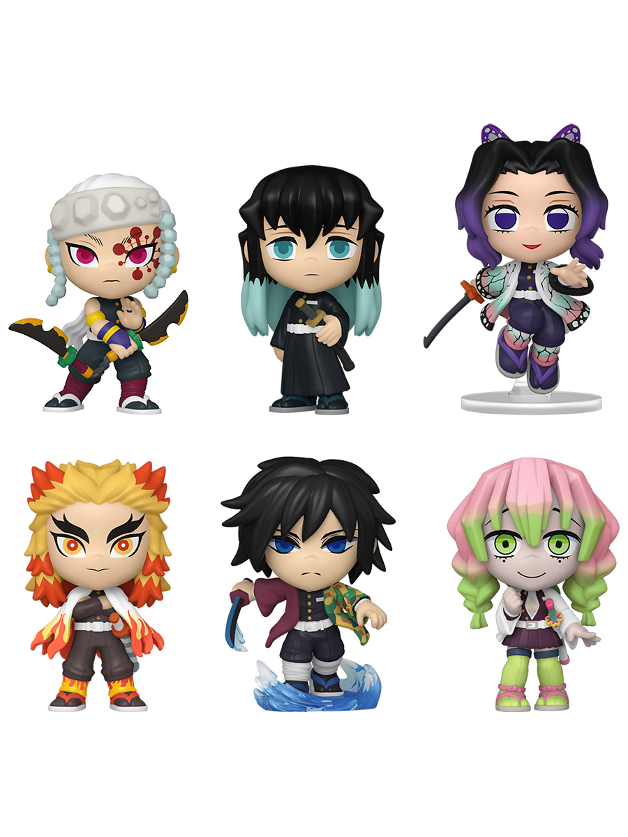 картинка Фигурка Funko Minis Demon Slayer 1 штука в ассортименте (из 9) 92041 магазин Одежда+ являющийся официальным дистрибьютором в России 