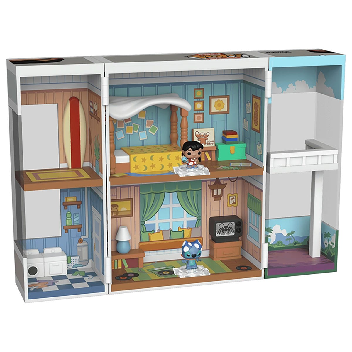 картинка Набор Funko Bitty POP! Bitty Box Disney Lilo & Stitch Lilo's Home+Lilo+Stitch 85536 магазин Одежда+ являющийся официальным дистрибьютором в России 