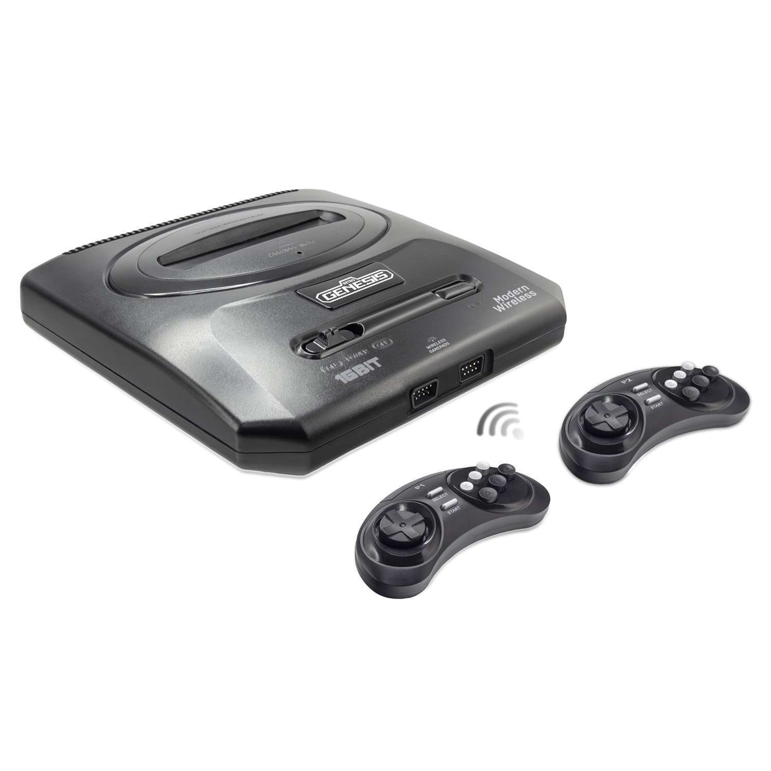 картинка SEGA Retro Genesis Modern Wireless + 170 игр + 2 беспроводных джойстика 2.4ГГц (модель: ZD-02A, Серия: ZD-00) магазин Одежда+ являющийся официальным дистрибьютором в России 