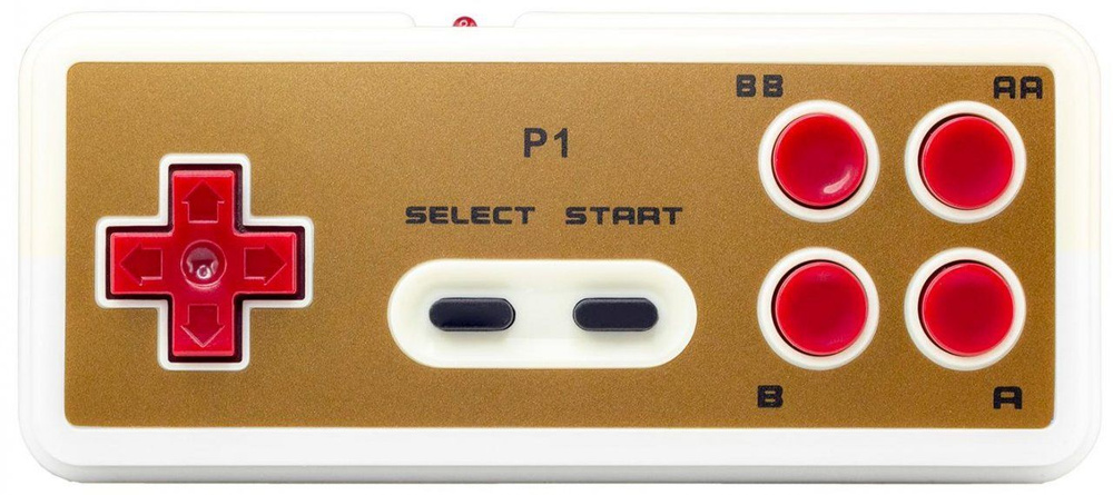 картинка Retro Genesis Controller 8 Bit джойстик беспроводной, P1 магазин Одежда+ являющийся официальным дистрибьютором в России 