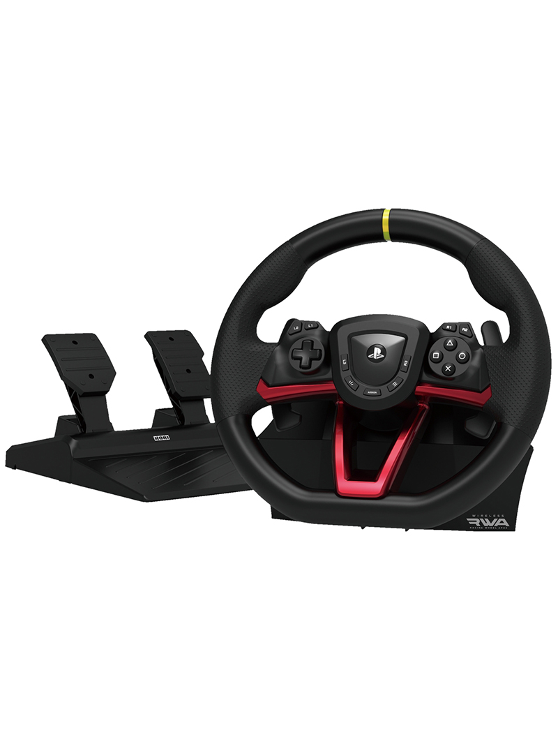 картинка PS5 Руль беспроводной Wireless racing wheel APEX, PS5, PS4, ПК (SPF-022U) магазин Одежда+ являющийся официальным дистрибьютором в России 