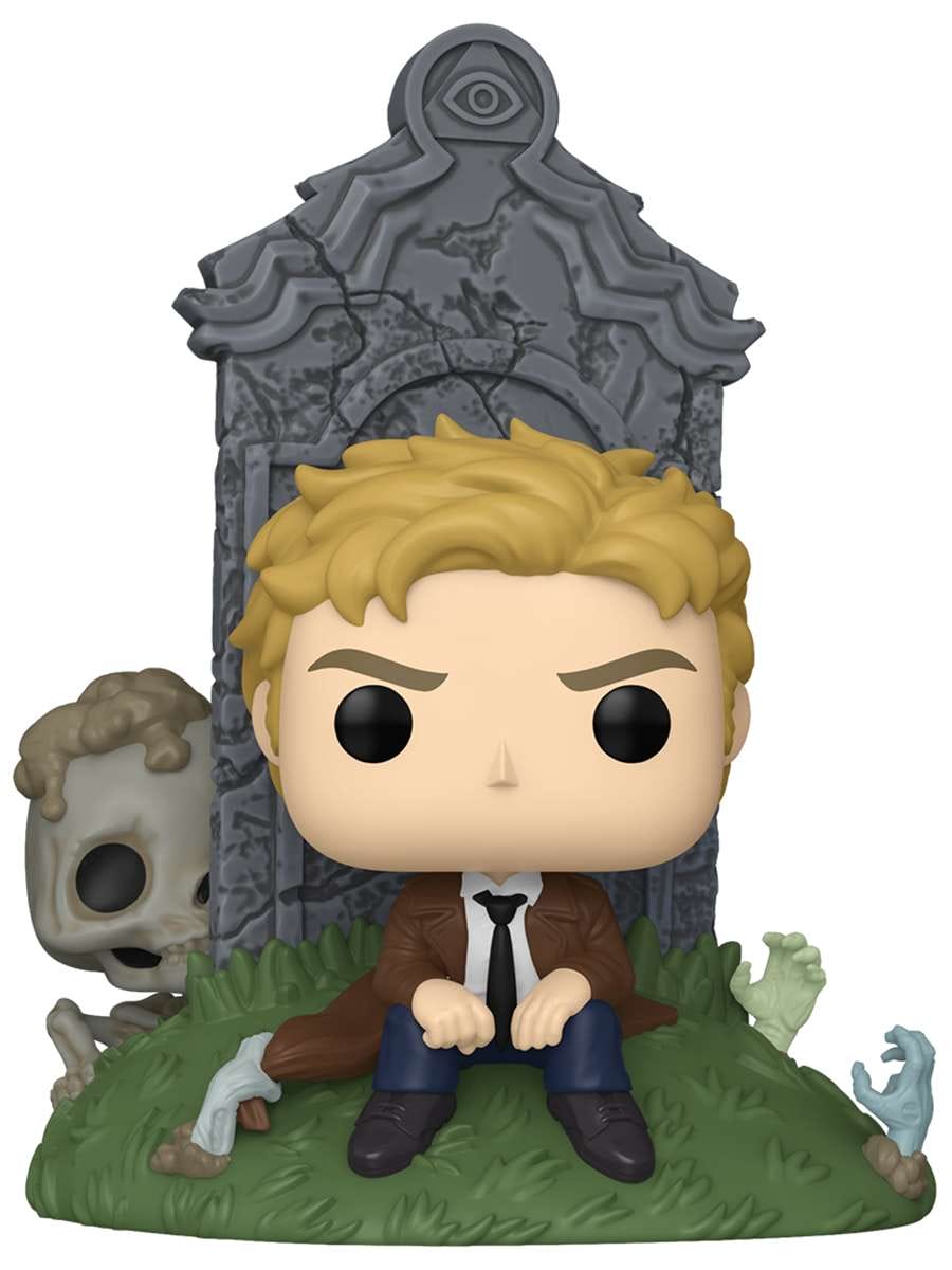 картинка Фигурка Funko POP! Deluxe Heroes DC Justice League Dark Constantine​ (616) 90437 магазин Одежда+ являющийся официальным дистрибьютором в России 