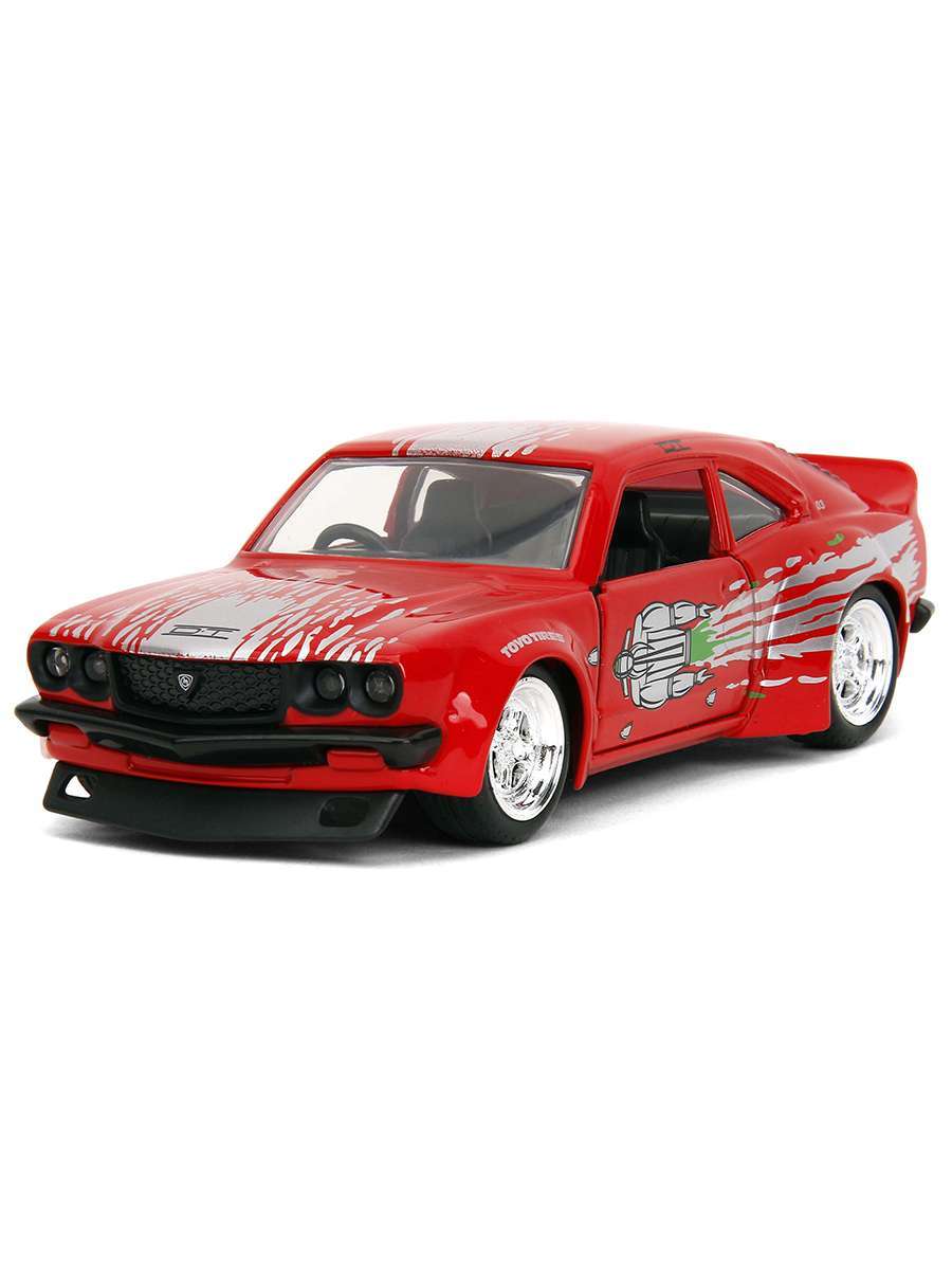 картинка Модель Машинки Форсаж 1:32 FF 1974 Mazda RX3 Glossy Red 35630 магазин Одежда+ являющийся официальным дистрибьютором в России 