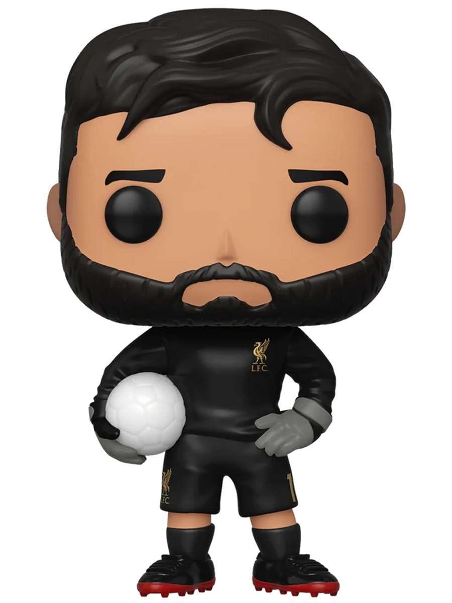 картинка Фигурка Funko POP! Football Liverpool Alisson Becker (25) 42787 магазин Одежда+ являющийся официальным дистрибьютором в России 