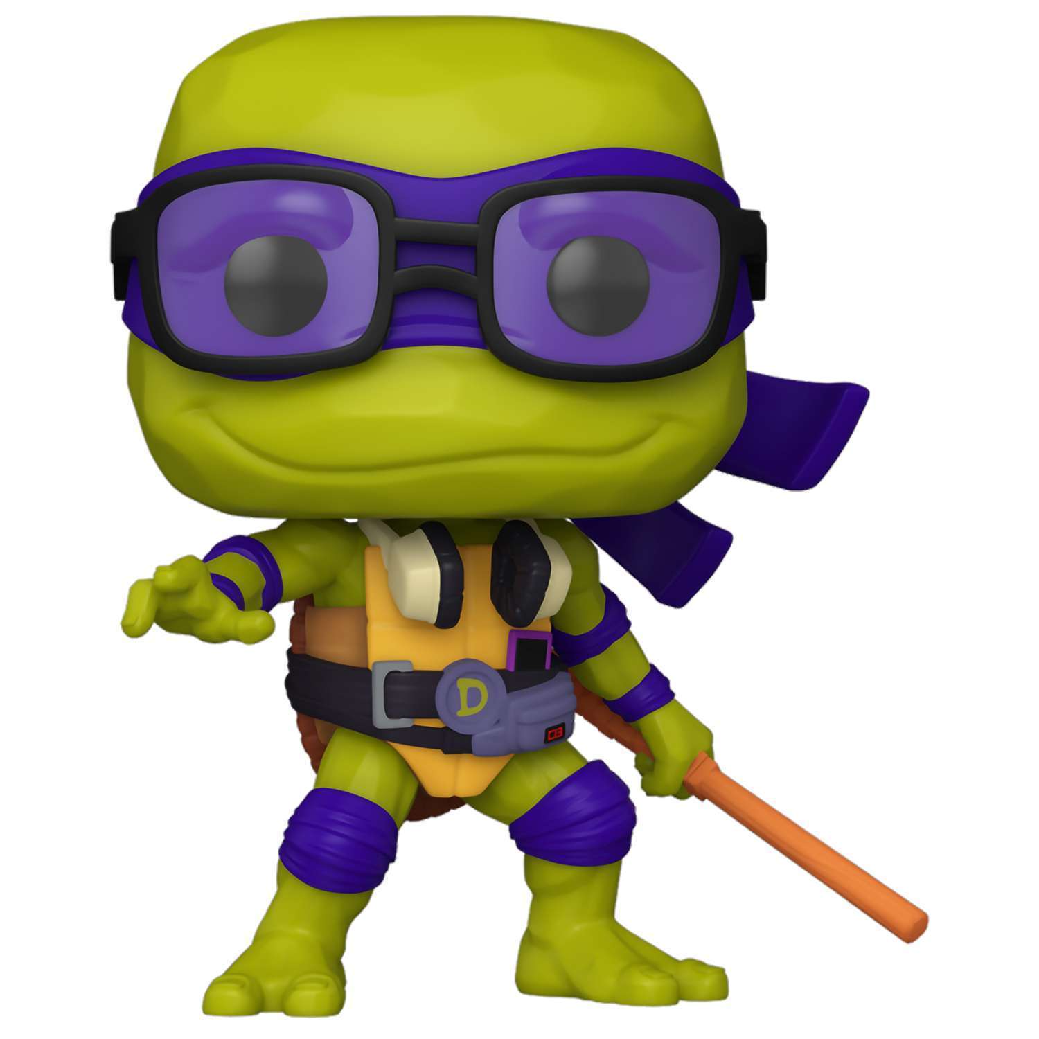 картинка Фигурка Funko POP! Movies TMNT Mutant Mayhem Donatello (1394) 72335 магазин Одежда+ являющийся официальным дистрибьютором в России 