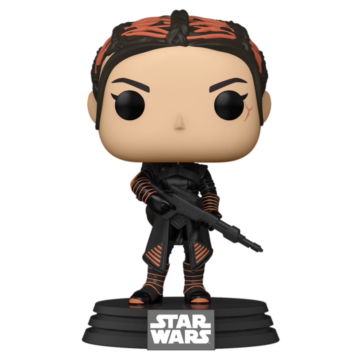 картинка Фигурка Funko POP! Bobble Star Wars Mandalorian Fennec Shand (483) 54526 магазин Одежда+ являющийся официальным дистрибьютором в России 
