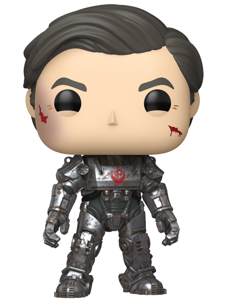 картинка Фигурка Funko POP! TV Fallout S2 Hank Maclean in Power Armor (1914) 90706 магазин Одежда+ являющийся официальным дистрибьютором в России 