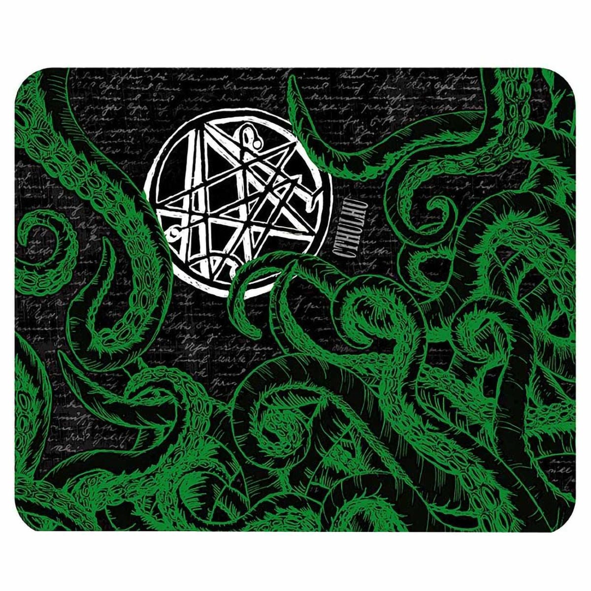 картинка Коврик для мышки Cthulhu Necronomicon ABYACC461 магазин Одежда+ являющийся официальным дистрибьютором в России 