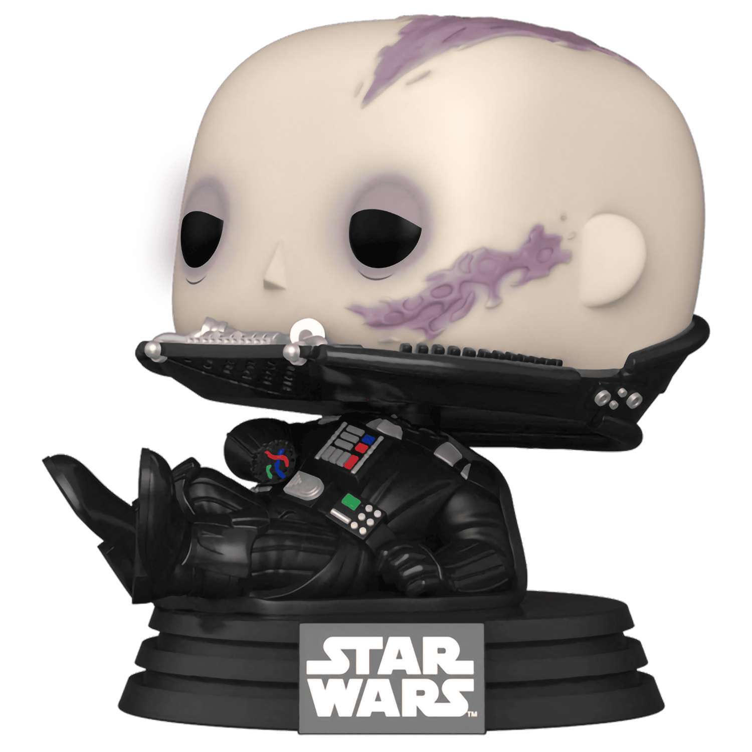 картинка Фигурка Funko POP! Bobble Star Wars Ep 6 RotJ 40th Darth Vader (unmasked) (610) 70750 магазин Одежда+ являющийся официальным дистрибьютором в России 