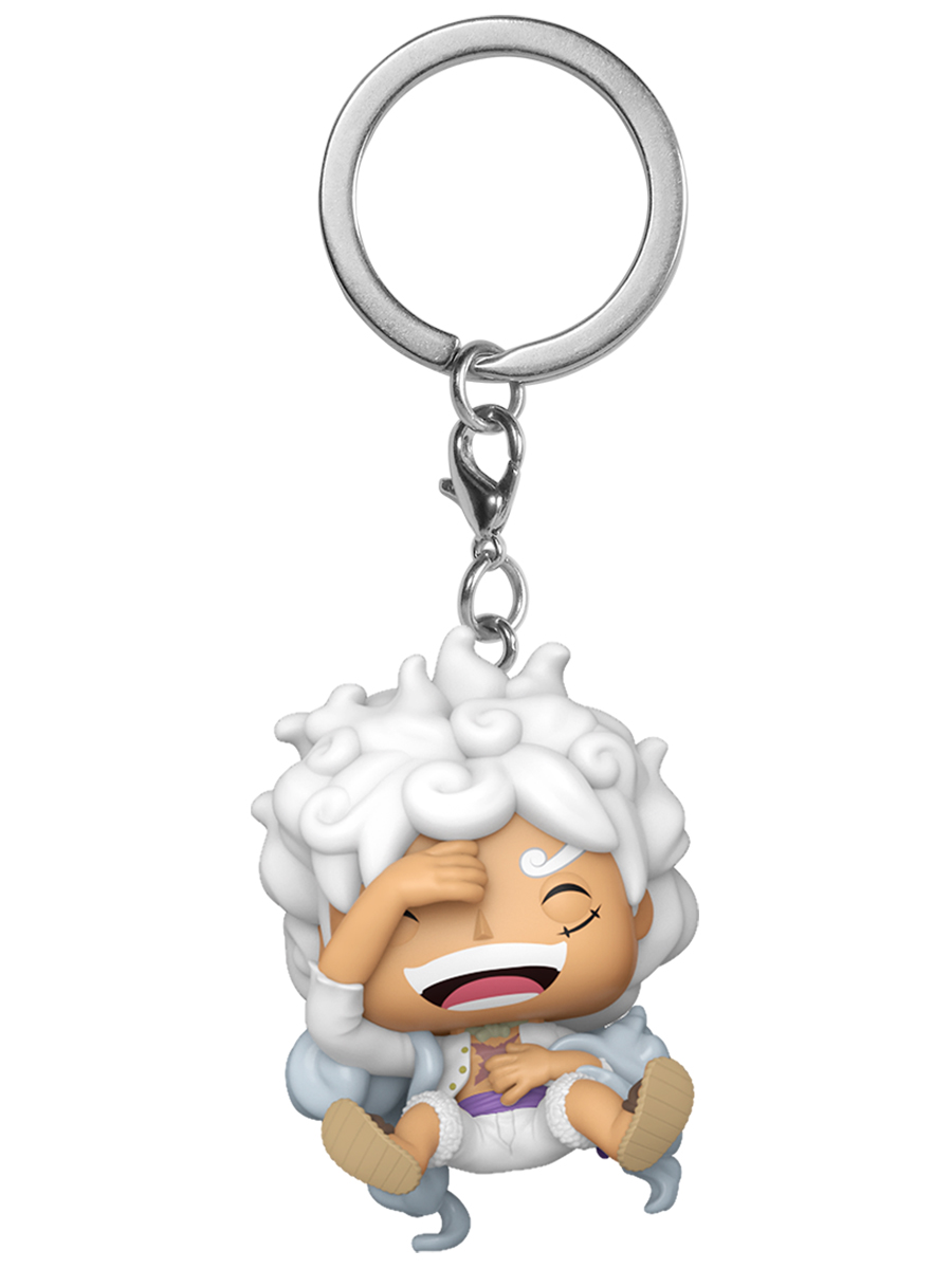 картинка Брелок Funko Pocket POP! One Piece Luffy Gear 5 91975 магазин Одежда+ являющийся официальным дистрибьютором в России 