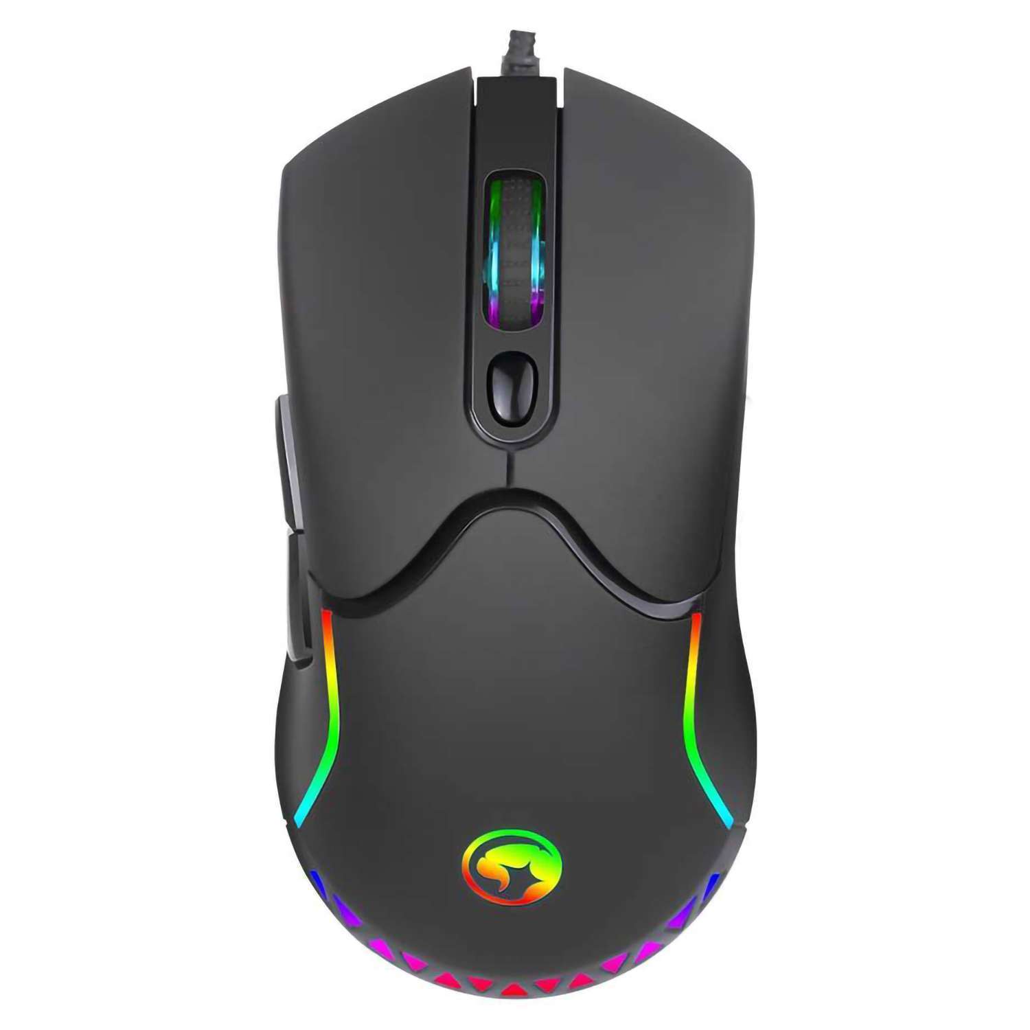 картинка PC Мышь проводная Marvo M359 Gaming Mouse с подсветкой RGB магазин Одежда+ являющийся официальным дистрибьютором в России 