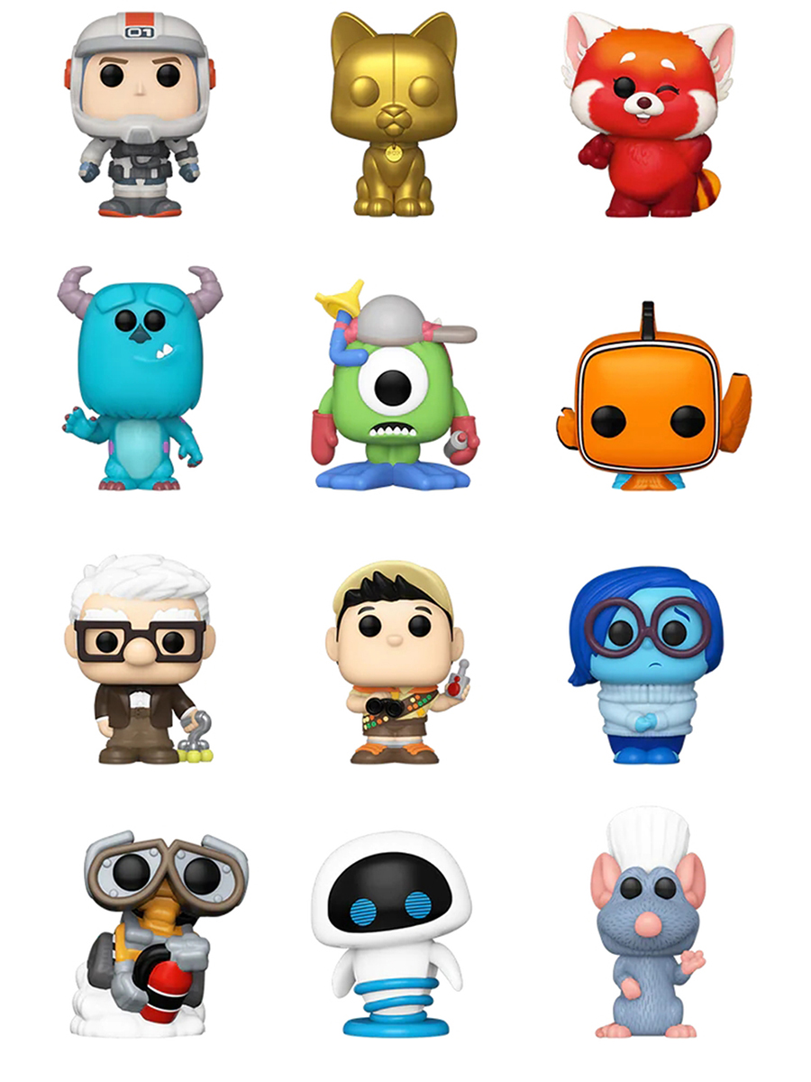 картинка Фигурка Funko Bitty POP! Pixar Mystery 1 штука в ассортименте (из12) 76402 магазин Одежда+ являющийся официальным дистрибьютором в России 