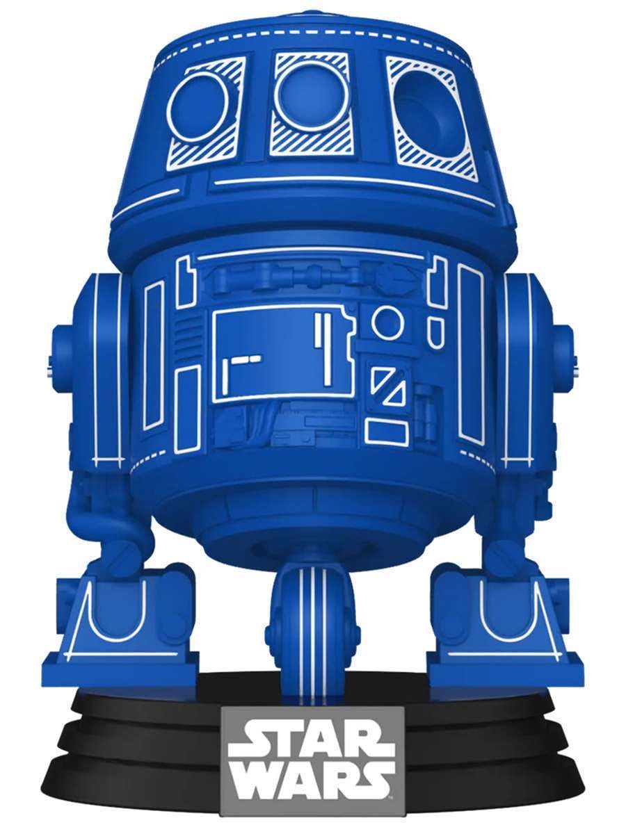 картинка Фигурка Funko POP! Bobble Star Wars C1-10P (Chopper) (Exc) (797) 88253 магазин Одежда+ являющийся официальным дистрибьютором в России 