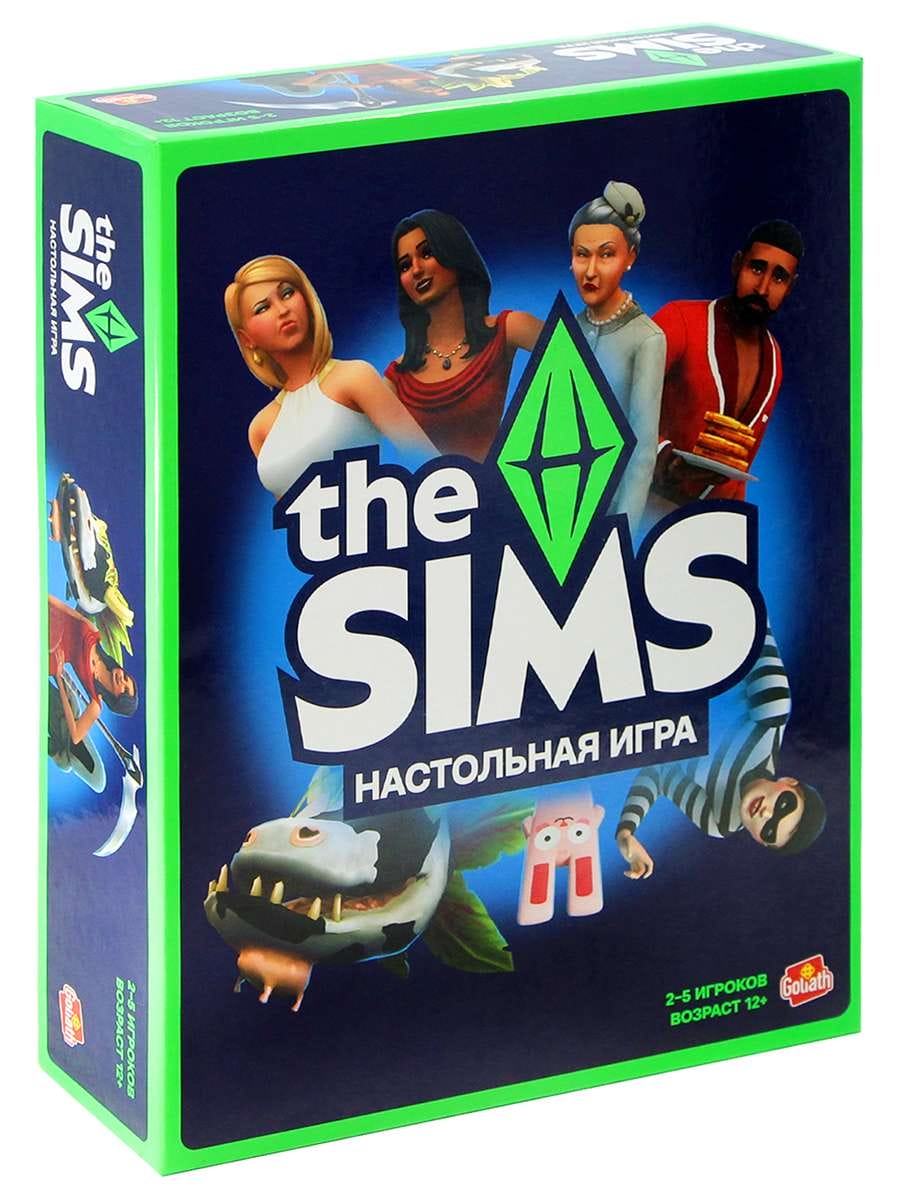 картинка Настольная игра The SIMS русский язык 936668.006 магазин Одежда+ являющийся официальным дистрибьютором в России 
