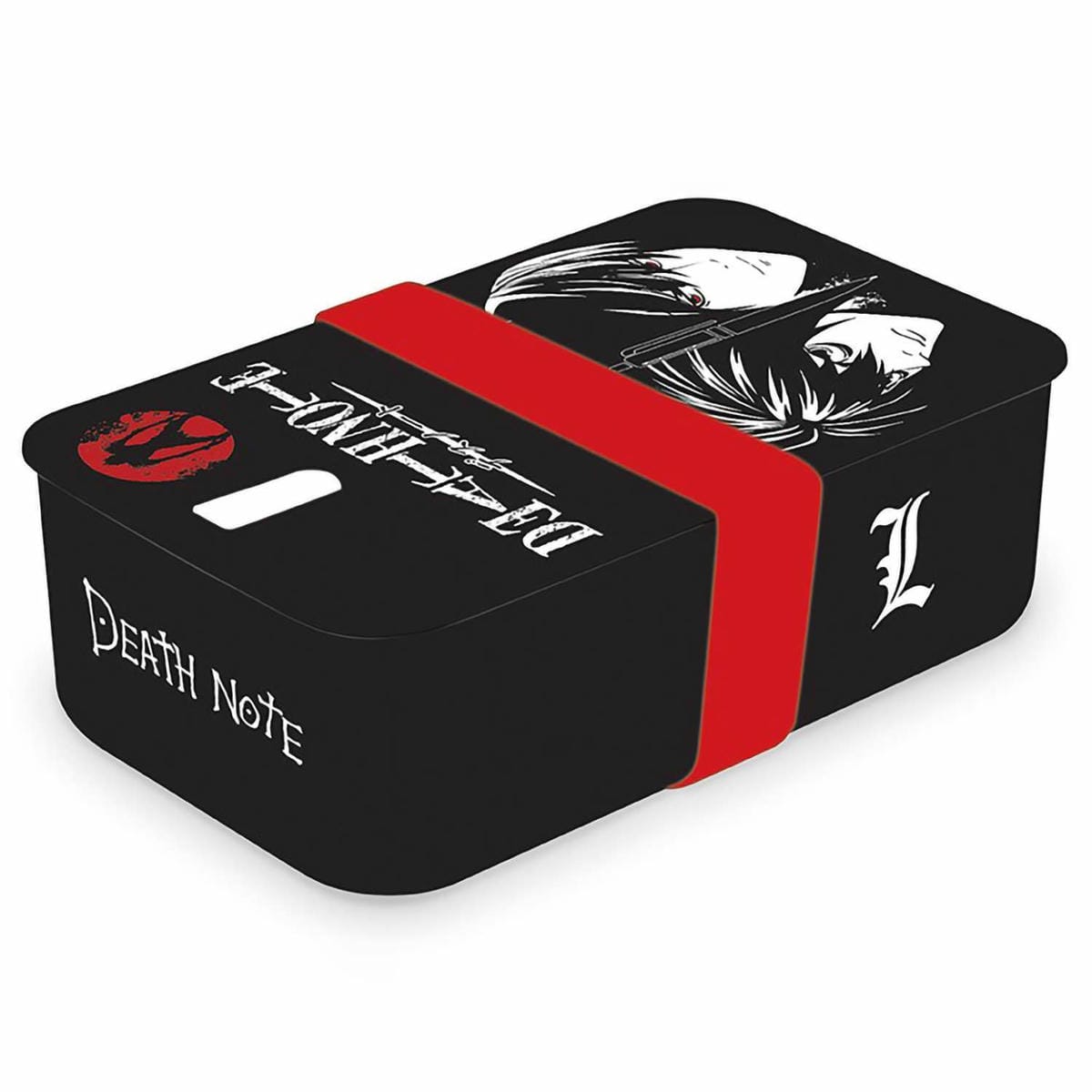 картинка Ланчбокс Контейнер Death Note Kira vs L ABYTAB076 магазин Одежда+ являющийся официальным дистрибьютором в России 