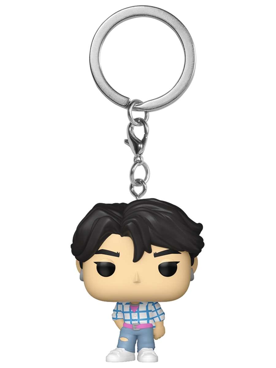 картинка Брелок Funko Pocket POP! KPop Demon Hunters Jinu 95685 магазин Одежда+ являющийся официальным дистрибьютором в России 