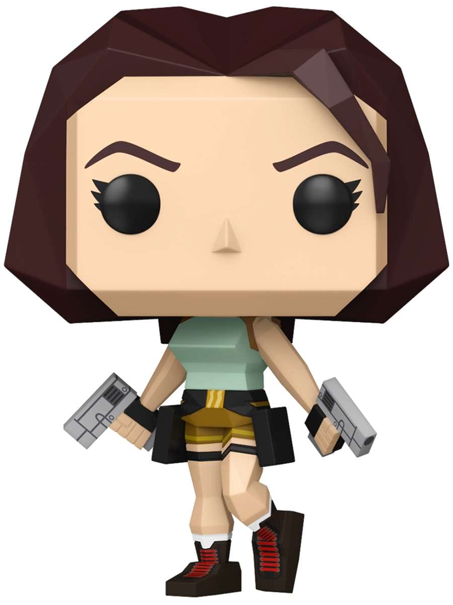 картинка Фигурка Funko POP! Games Tomb Raider Lara Croft (Polygonal) (1192) 90841 магазин Одежда+ являющийся официальным дистрибьютором в России 