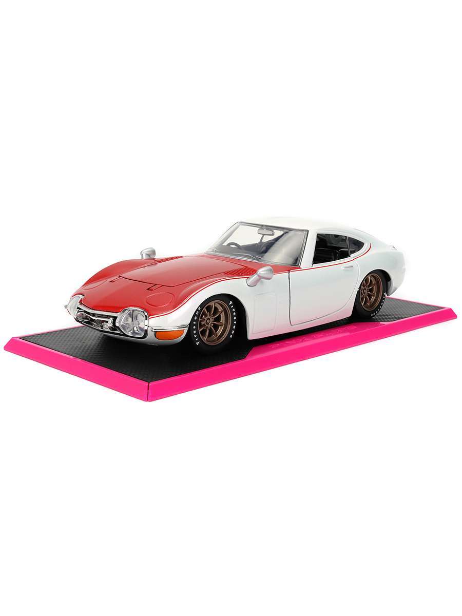 картинка Модель Машинки 1:24 Pink Slips 1967 Toyota 2000GT Starlight Pearl White 36029 магазин Одежда+ являющийся официальным дистрибьютором в России 