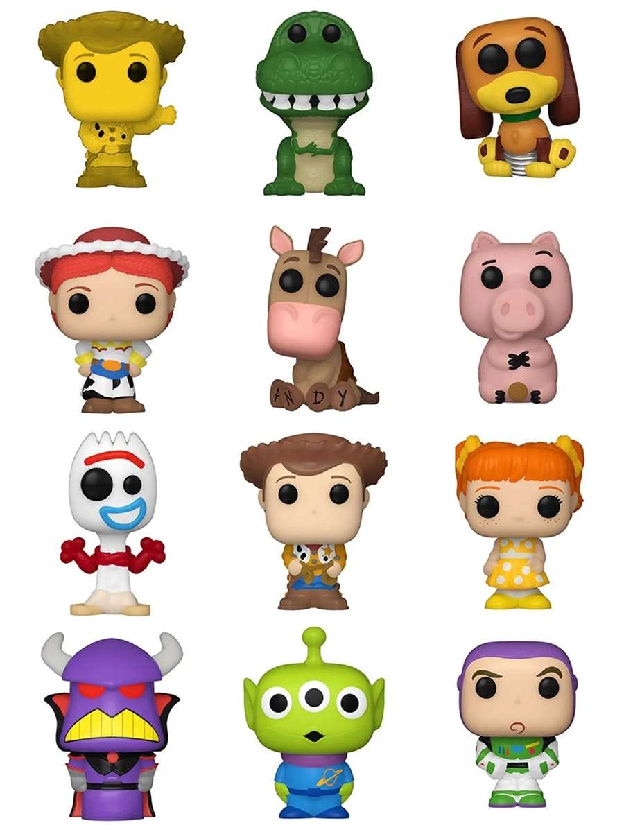 картинка Фигурка Funko Bitty POP! Disney Toy Story Mystery 1 штука в ассортименте (из12) 81121 магазин Одежда+ являющийся официальным дистрибьютором в России 