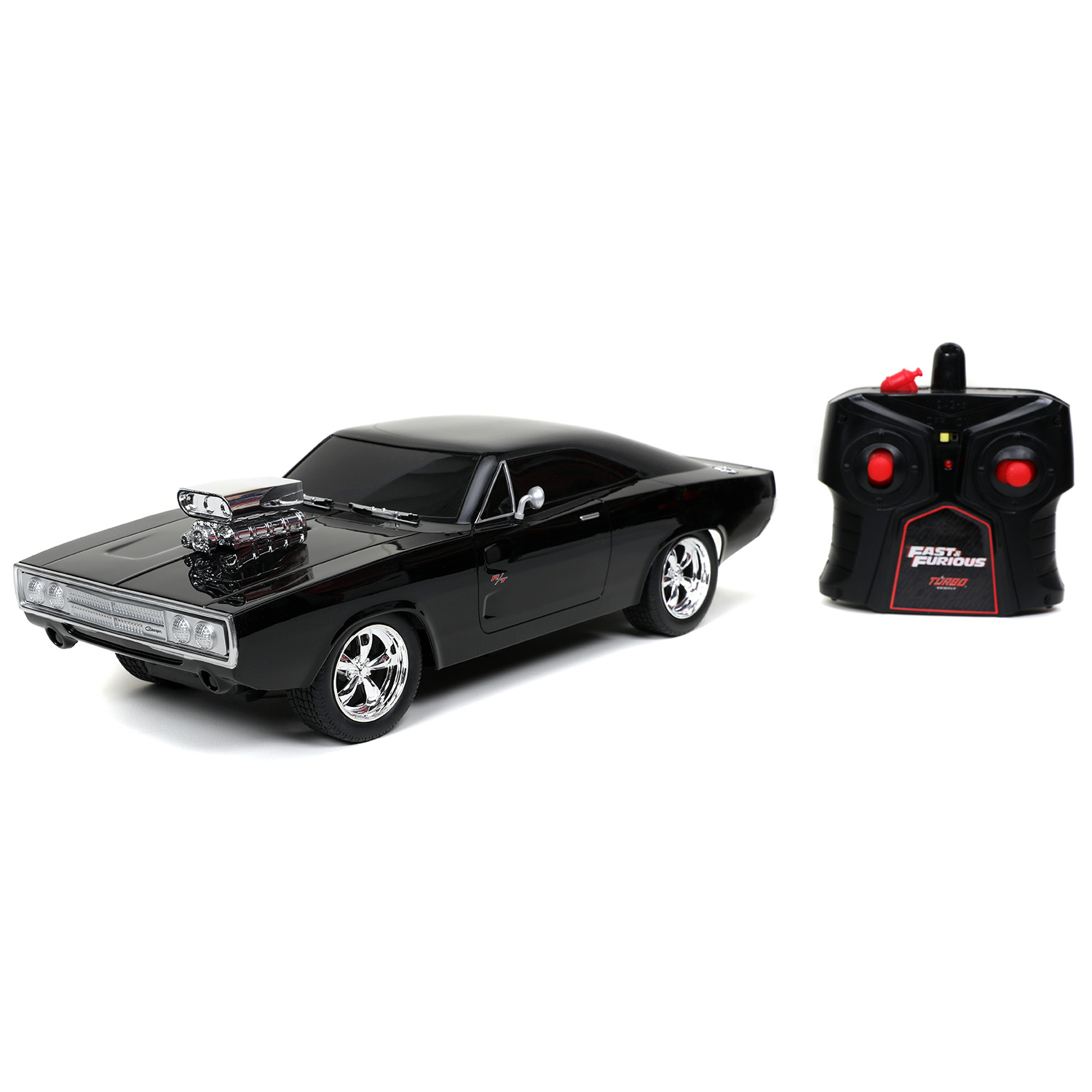 картинка Jada Toys Р/У Модель Машинки Форсаж 1:16 Fast & Furious R/C 1970 Dodge Charger (Street) 97584 магазин Одежда+ являющийся официальным дистрибьютором в России 
