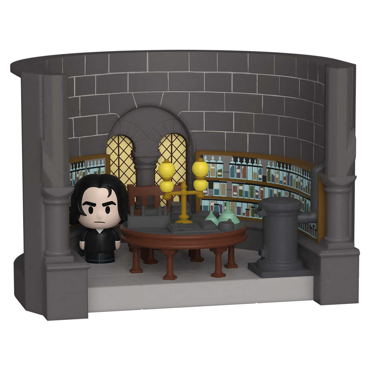 картинка Фигурка Funko Mini Moments Harry Potter Potions Class Professor Snape w/Prof Slughorn Chase 57361 магазин Одежда+ являющийся официальным дистрибьютором в России 