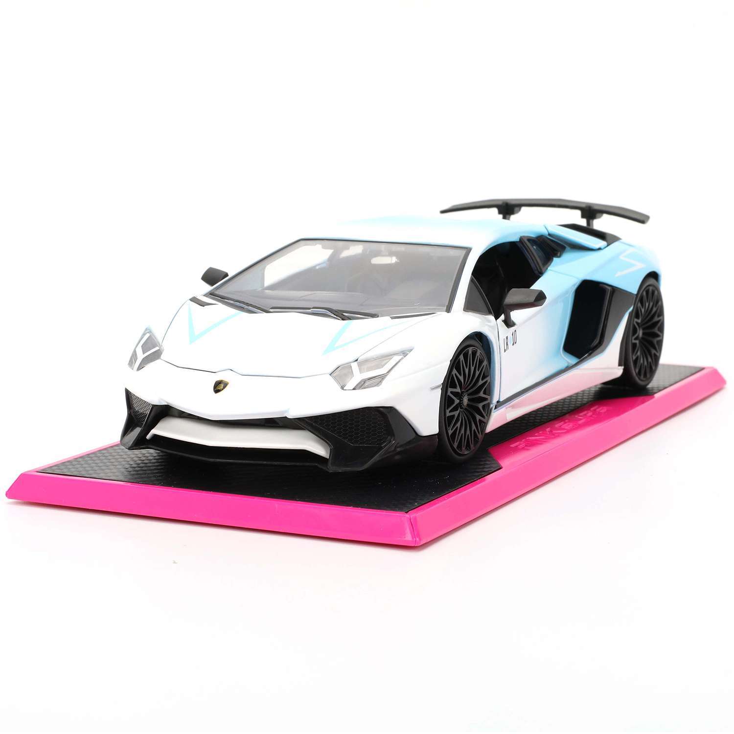 картинка Модель Машинки 1:24 Pink Slips Lamborghini Aventador SV 35536 магазин Одежда+ являющийся официальным дистрибьютором в России 