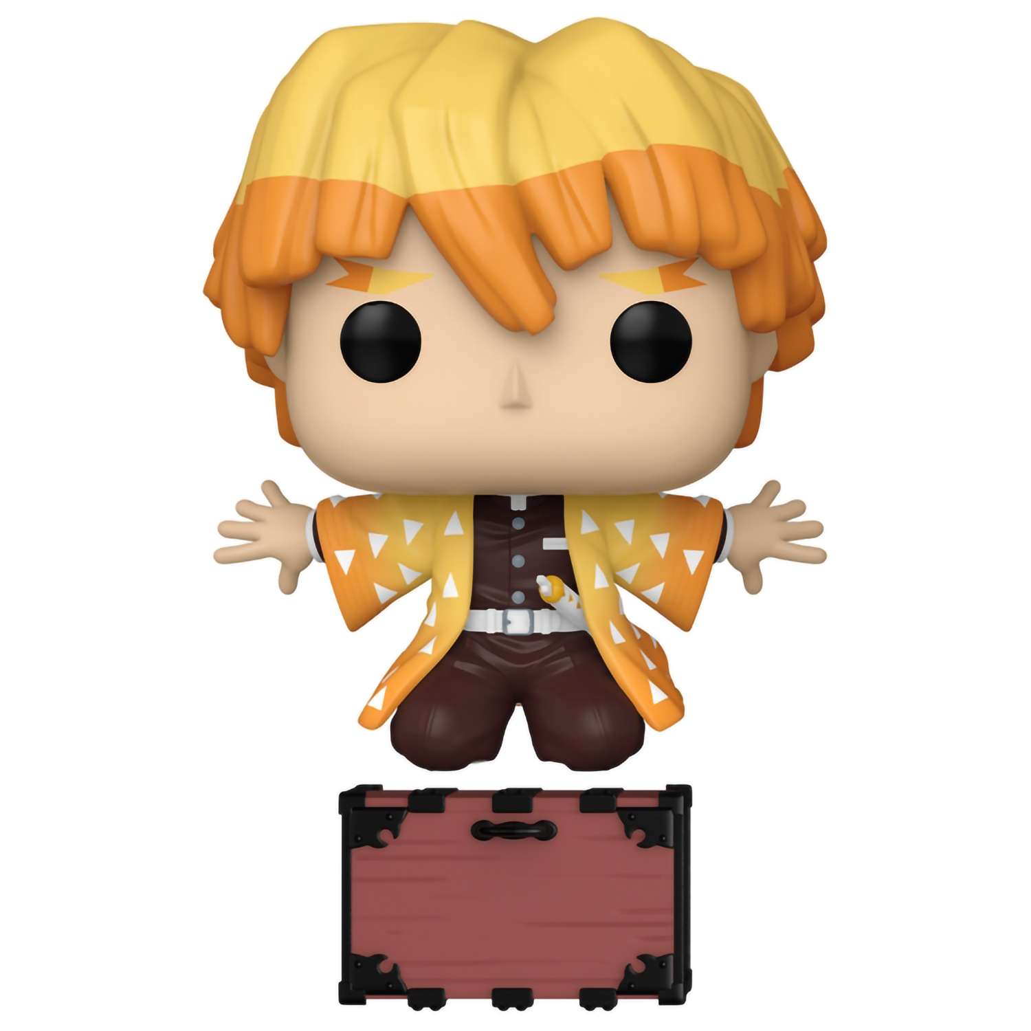 картинка Фигурка Funko POP! Animation Demon Slayer Zenitsu Agatsuma (Kneeling) (Exc) (1488) 76534 магазин Одежда+ являющийся официальным дистрибьютором в России 