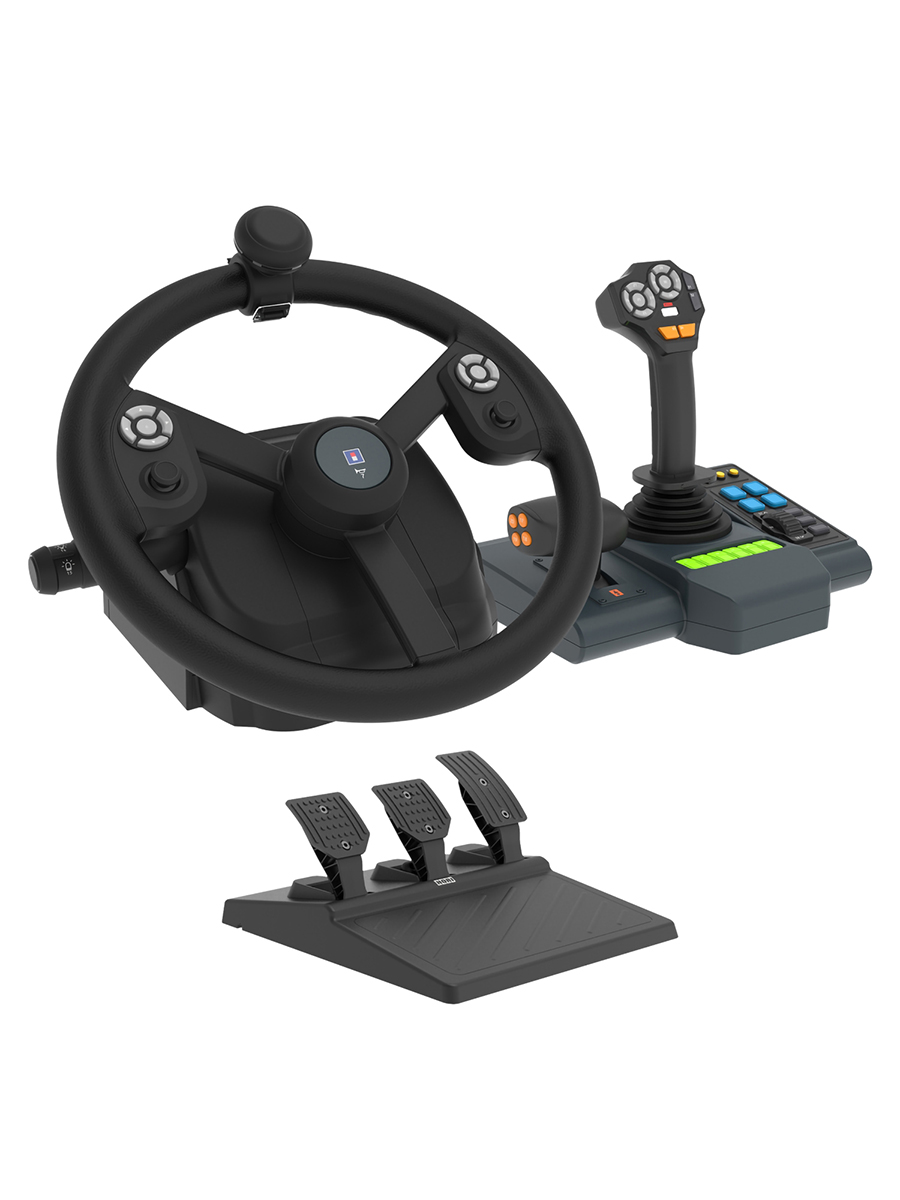 картинка PС Руль Hori Farming Vehicle Control System для ПК (HPC-043U) магазин Одежда+ являющийся официальным дистрибьютором в России 