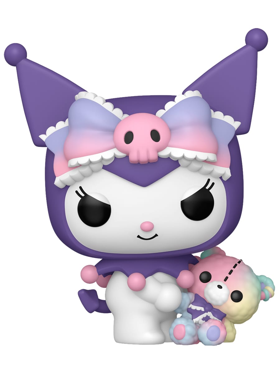 картинка Фигурка Funko POP! Hello Kitty And Friends Kuromi w/Bear (Exc) (129) 88538 магазин Одежда+ являющийся официальным дистрибьютором в России 