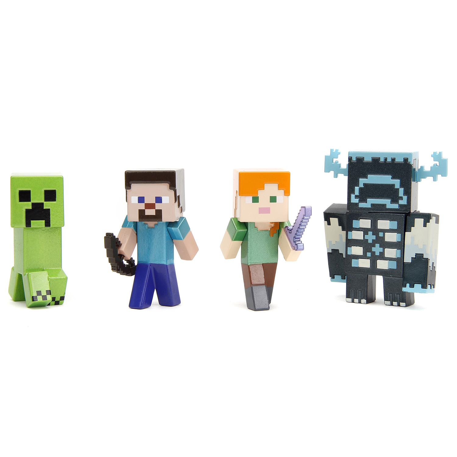 картинка Фигурки  2.5"  Minecraft Figures (4 Packs)  34337 магазин Одежда+ являющийся официальным дистрибьютором в России 