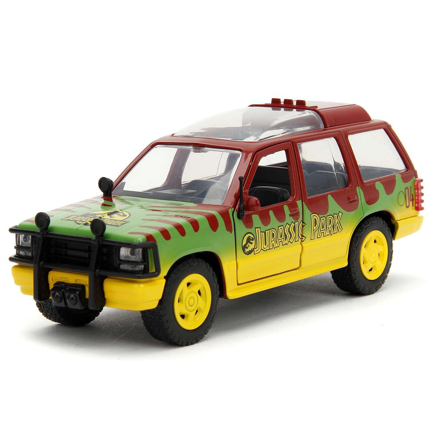 картинка Модель Машинки Hollywood Rides 1:32 1993 Парк юрского периода Ford Explorer (Jurassic Park) 31956 магазин Одежда+ являющийся официальным дистрибьютором в России 
