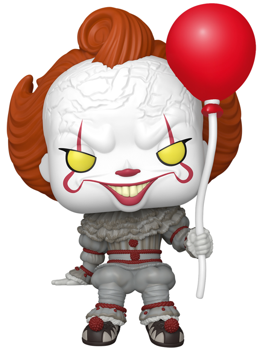 картинка Фигурка Funko POP! Movies IT Chapter 1 Pennywise with Balloon (Shelf Sitter) (2030) 90440 магазин Одежда+ являющийся официальным дистрибьютором в России 
