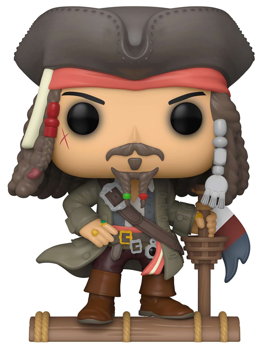 картинка Фигурка Funko POP! Disney Pirates of the Caribbean Captain Jack Sparrow SS (1482) 81940 магазин Одежда+ являющийся официальным дистрибьютором в России 