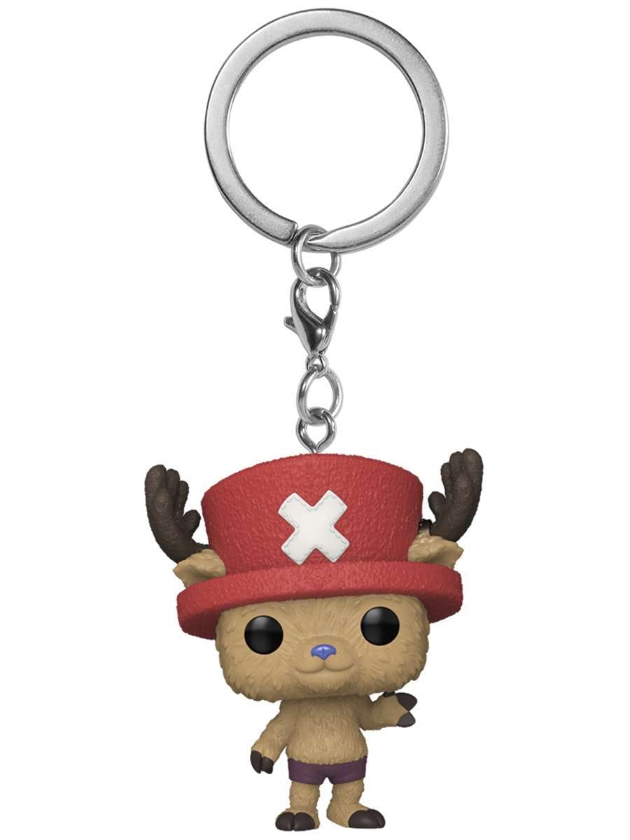 картинка Брелок Funko Pocket POP! One Piece S1 Chopper 92110 магазин Одежда+ являющийся официальным дистрибьютором в России 