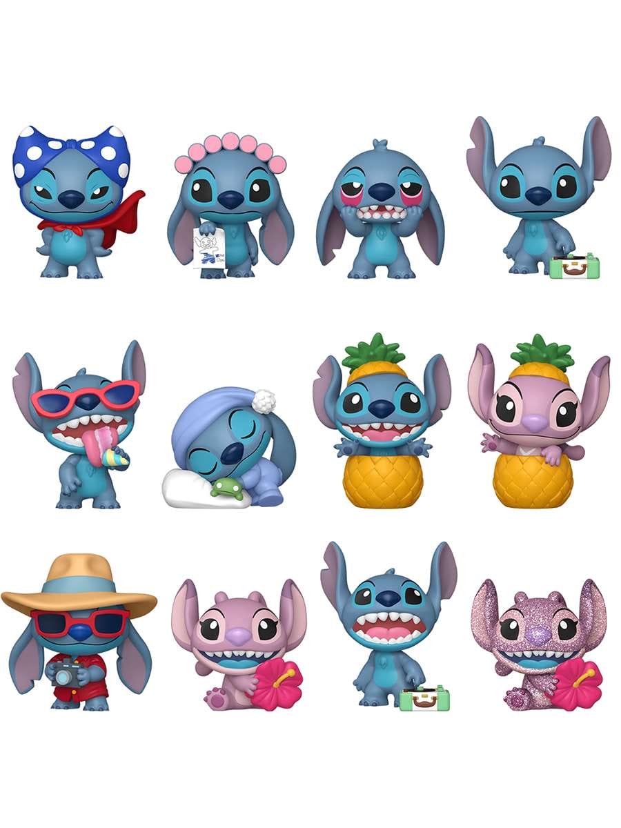 картинка Фигурка Funko Mystery Minis Disney Lilo & Stitch 1 штука в ассортименте (из 12) 90684 магазин Одежда+ являющийся официальным дистрибьютором в России
