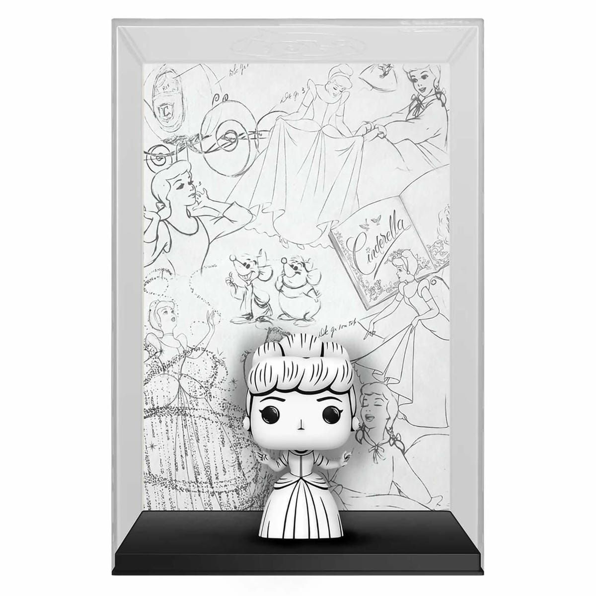 картинка Фигурка Funko POP! Covers Disney Cinderella Cinderella (Sketched) (1523) 80936 магазин Одежда+ являющийся официальным дистрибьютором в России 