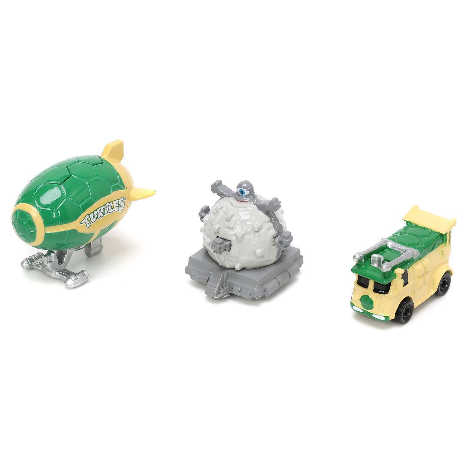 картинка Набор машинок 1:65 Nano Hollywood Rides TMNT Car Set 31790 магазин Одежда+ являющийся официальным дистрибьютором в России 