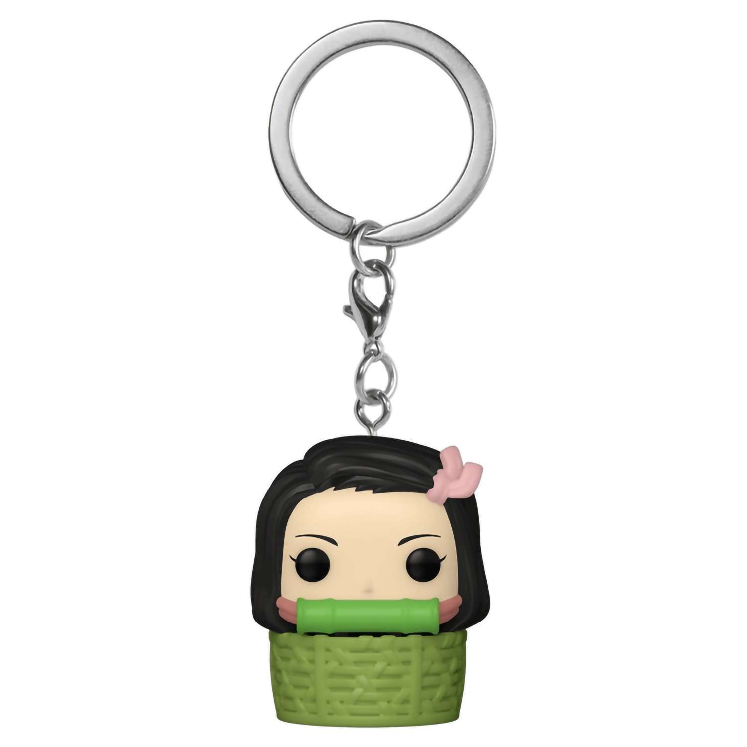 картинка Брелок Funko Pocket POP! Demon Slayer Nezuko Kamado in Basket (Exc) 66824 магазин Одежда+ являющийся официальным дистрибьютором в России 