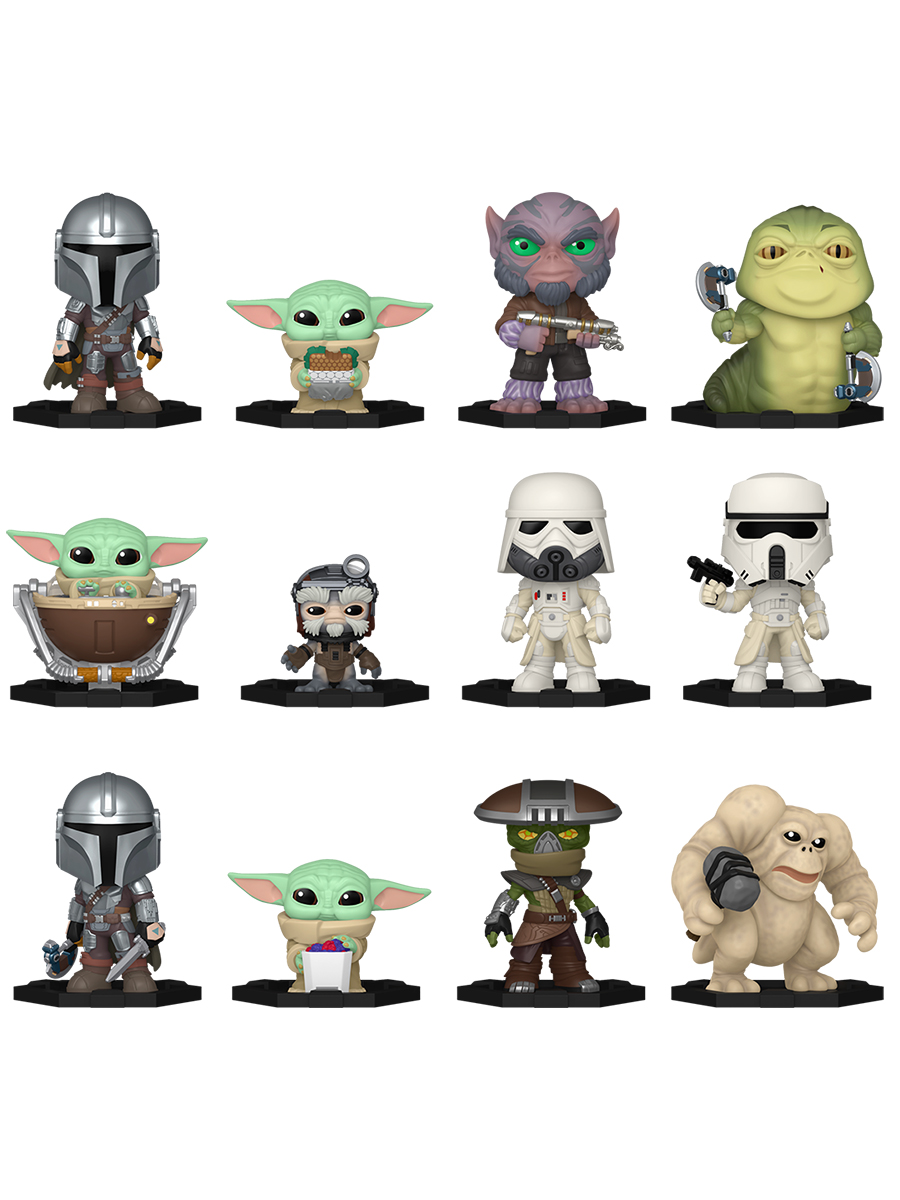картинка Фигурка Funko Mystery Minis Star Wars M & G S2 1 штука в ассортименте (из12) 90819 магазин Одежда+ являющийся официальным дистрибьютором в России 